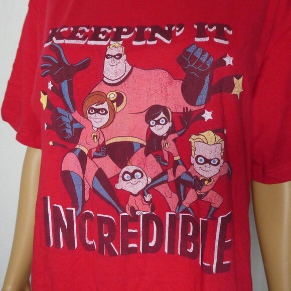 Disney Pixar The Incredibles 2 Graphic T Shirt Tee - Picture 1 of 9
